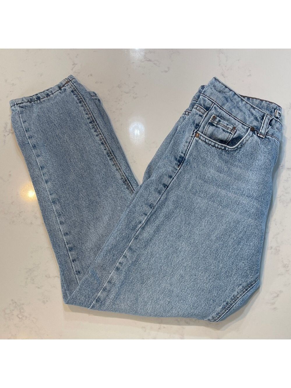 YMR Moda Denim Jeans Light Blue Size 29 - Picture 5 of 9